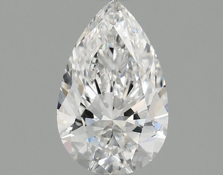 1.02 Carat Pear Shaped Ideal Cut VVS2 IGI Certified Lab Grown Diamond