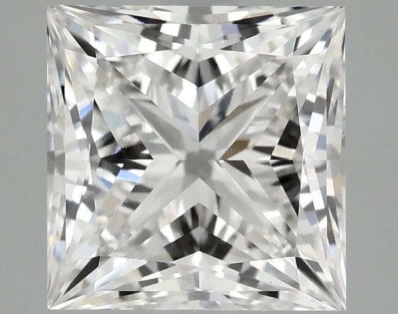 2.07 Carat Princess Shaped Ideal Cut VVS2 IGI Certified Lab Grown Diamond