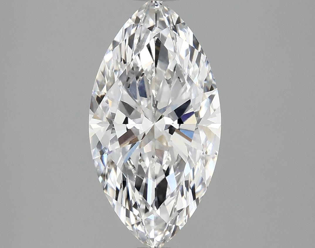 2.1 Carat Marquise Shaped Ideal Cut VS1 IGI Certified Lab Grown Diamond