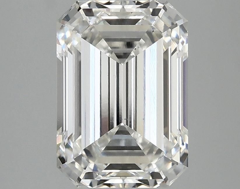 2.87 Carat Emerald Shaped Ideal Cut VS1 IGI Certified Lab Grown Diamond