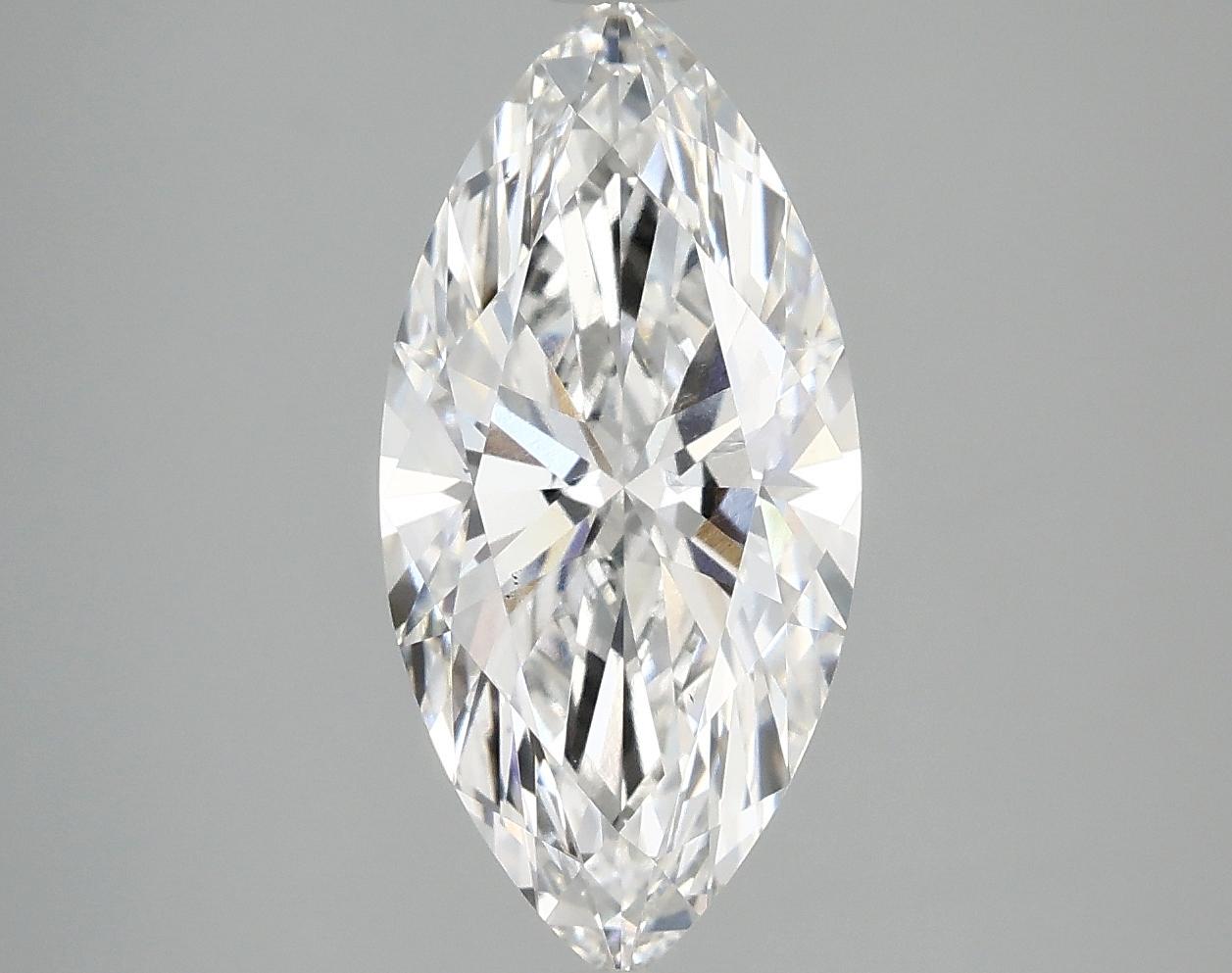 2.58 Carat Marquise Shaped Excellent Cut VS1 IGI Certified Lab Grown Diamond