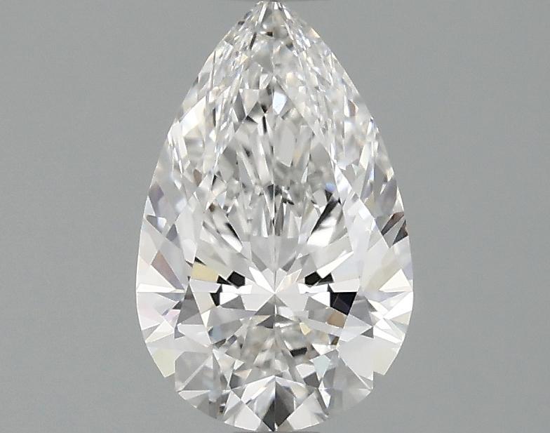 1.08 Carat Pear Shaped Ideal Cut VVS2 IGI Certified Lab Grown Diamond