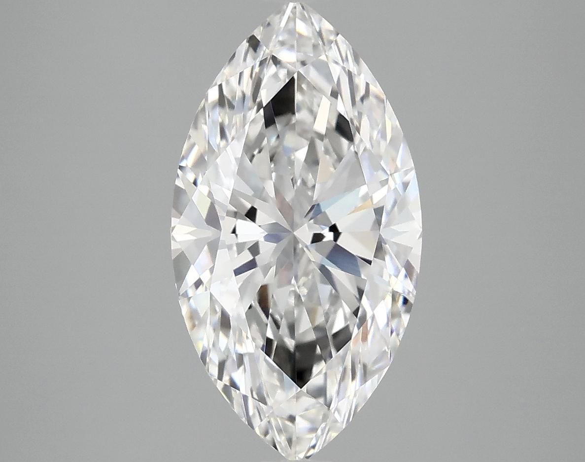 3.08 Carat Marquise Shaped Excellent Cut VVS2 IGI Certified Lab Grown Diamond