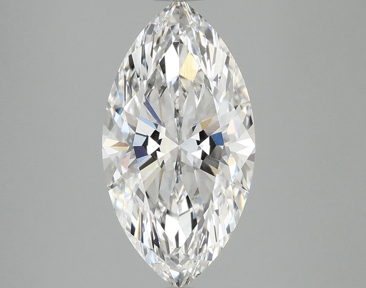 2.98 Carat Marquise Shaped Excellent Cut VS1 IGI Certified Lab Grown Diamond