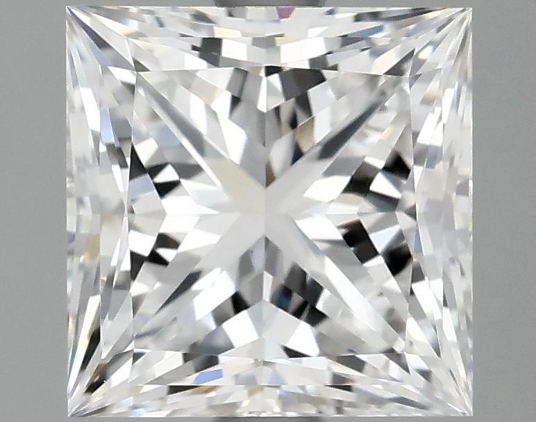 2.09 Carat Princess Shaped Ideal Cut VVS2 IGI Certified Lab Grown Diamond