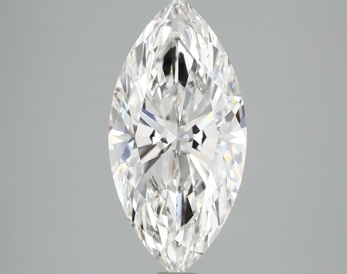 2.52 Carat Marquise Shaped Ideal Cut VS2 IGI Certified Lab Grown Diamond