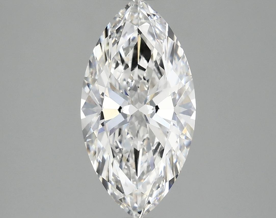2.02 Carat Marquise Shaped Ideal Cut VVS2 IGI Certified Lab Grown Diamond
