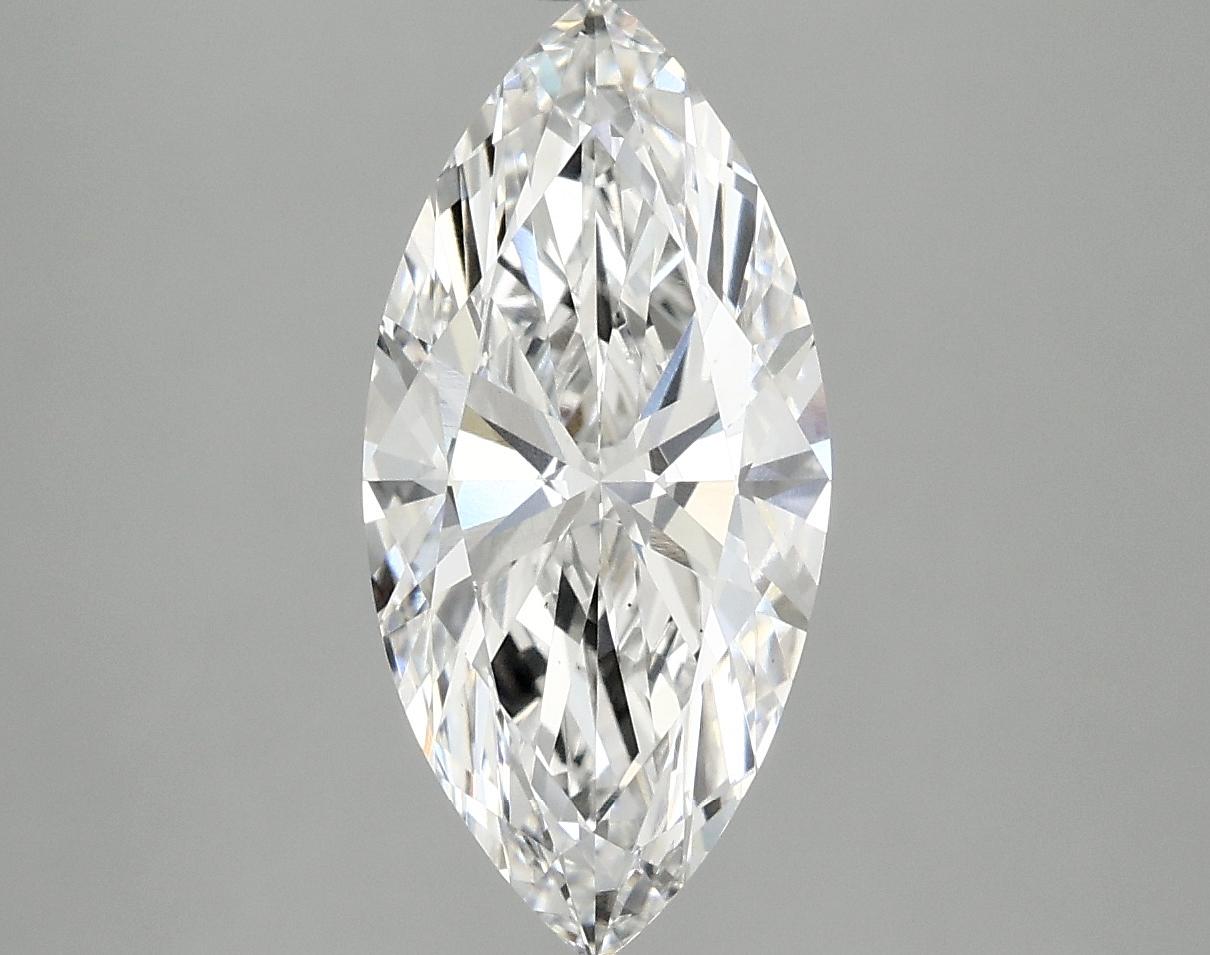 2.35 Carat Marquise Shaped Excellent Cut VS1 IGI Certified Lab Grown Diamond