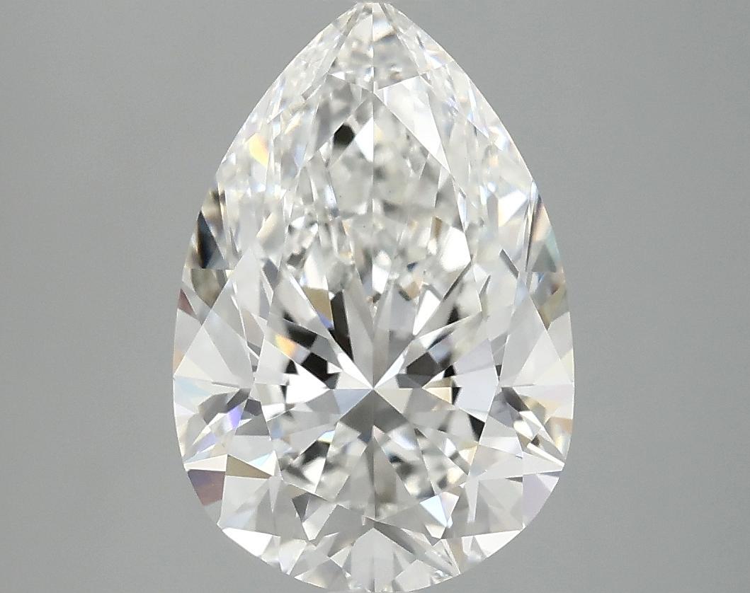 3.45 Carat Pear Shaped Excellent Cut VS1 IGI Certified Lab Grown Diamond