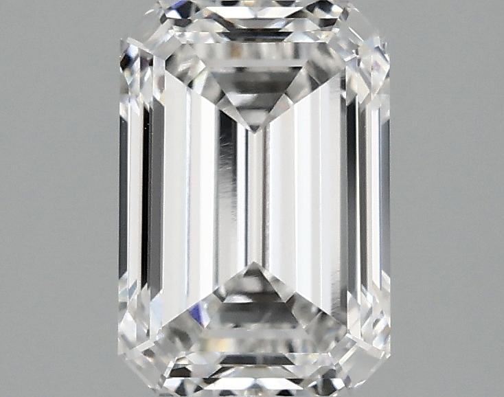 2.01 Carat Emerald Shaped Ideal Cut VVS2 IGI Certified Lab Grown Diamond