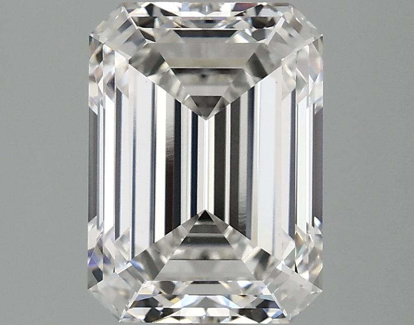 3.05 Carat Emerald Shaped Excellent Cut VS1 IGI Certified Lab Grown Diamond