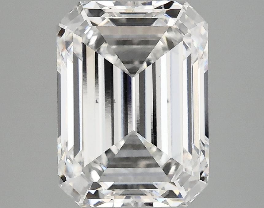 3.09 Carat Emerald Shaped Excellent Cut VVS2 IGI Certified Lab Grown Diamond