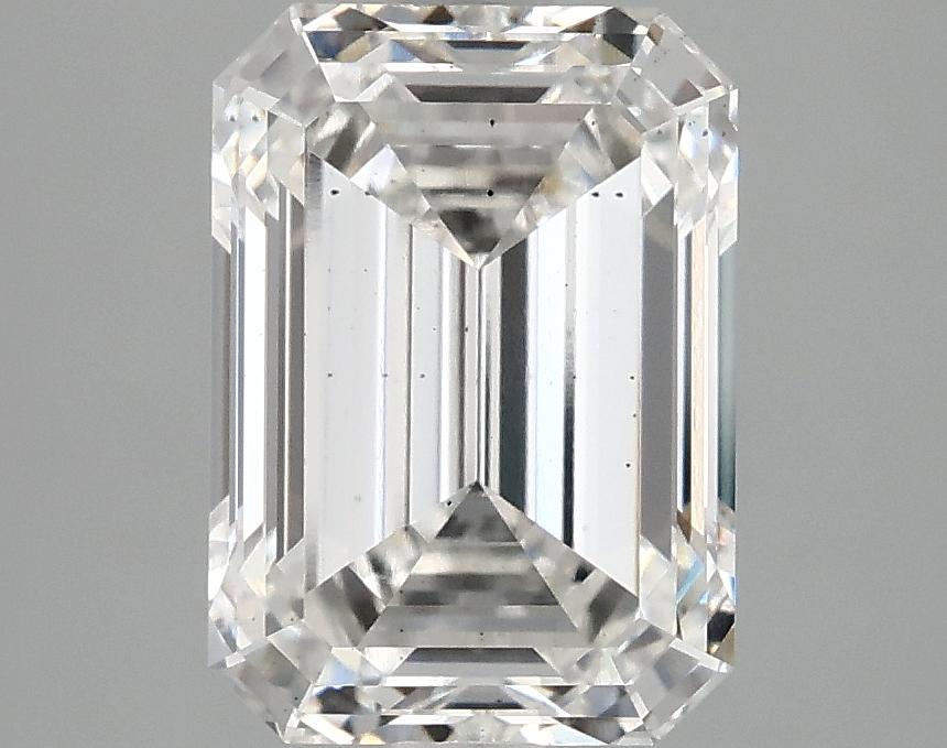 3.07 Carat Emerald Shaped Ideal Cut VS2 IGI Certified Lab Grown Diamond