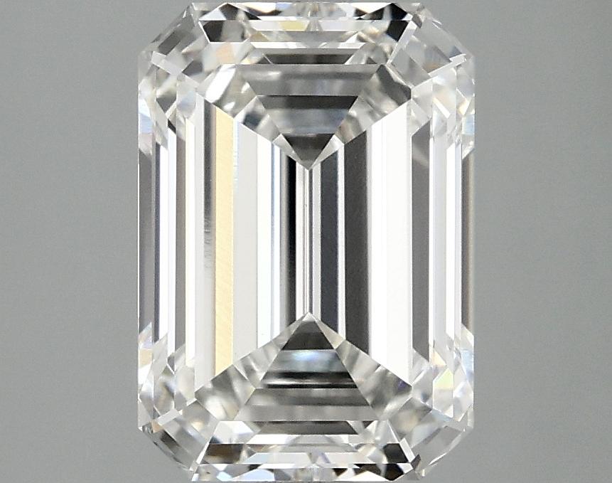 3.08 Carat Emerald Shaped Ideal Cut VVS2 IGI Certified Lab Grown Diamond