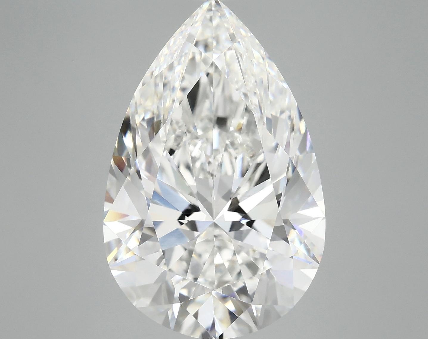 7.12 Carat Pear Shaped Excellent Cut VS1 IGI Certified Lab Grown Diamond