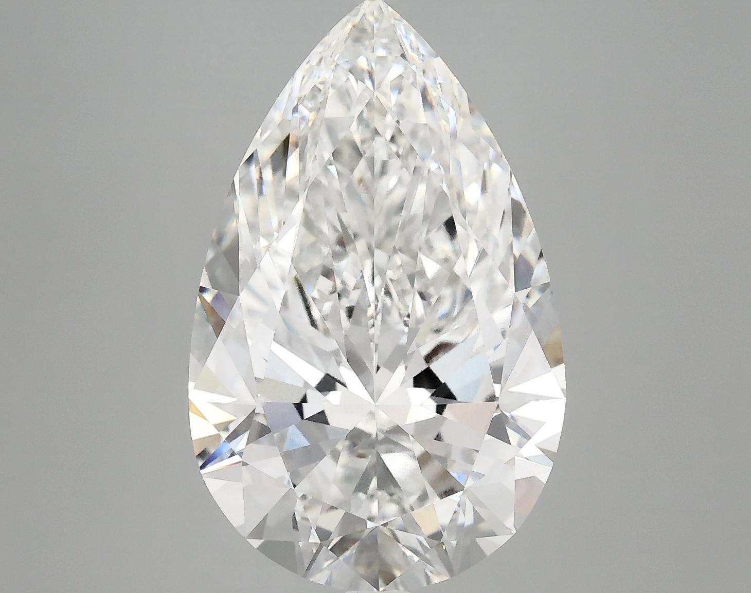7.15 Carat Pear Shaped Ideal Cut VVS2 IGI Certified Lab Grown Diamond