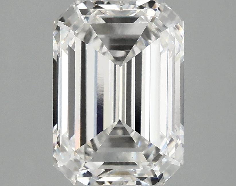 2.58 Carat Emerald Shaped Ideal Cut VVS2 IGI Certified Lab Grown Diamond