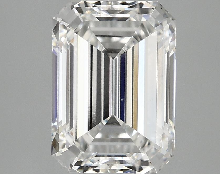 3.06 Carat Emerald Shaped Excellent Cut VS2 IGI Certified Lab Grown Diamond
