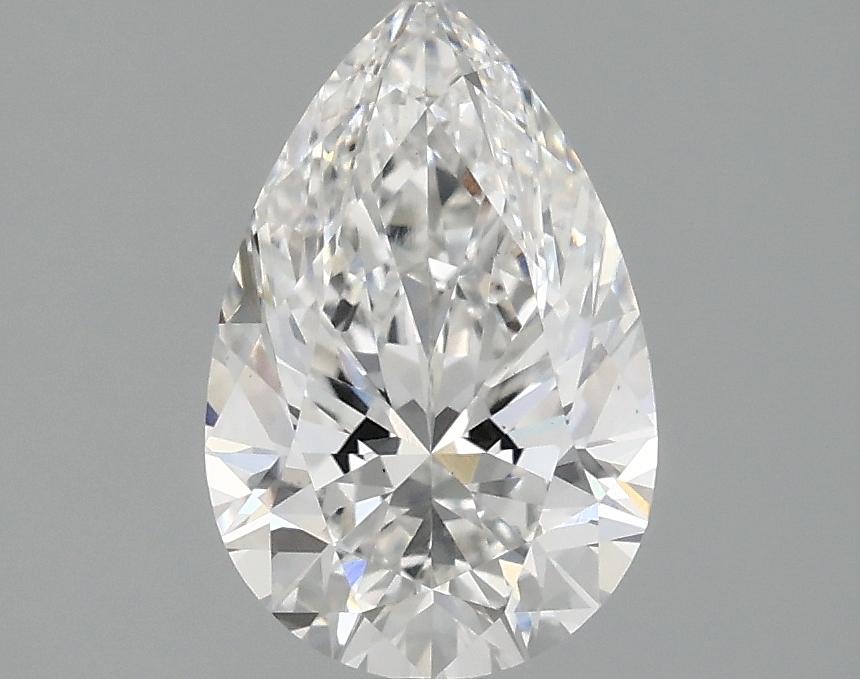 1.38 Carat Pear Shaped Excellent Cut VS2 IGI Certified Lab Grown Diamond