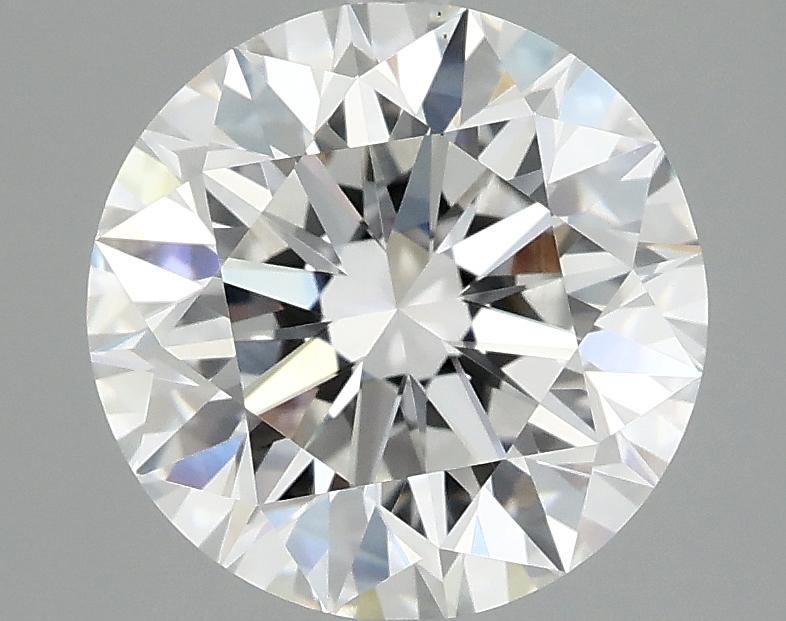 3.09 Carat Round Shaped Excellent Cut VS1 IGI Certified Lab Grown Diamond