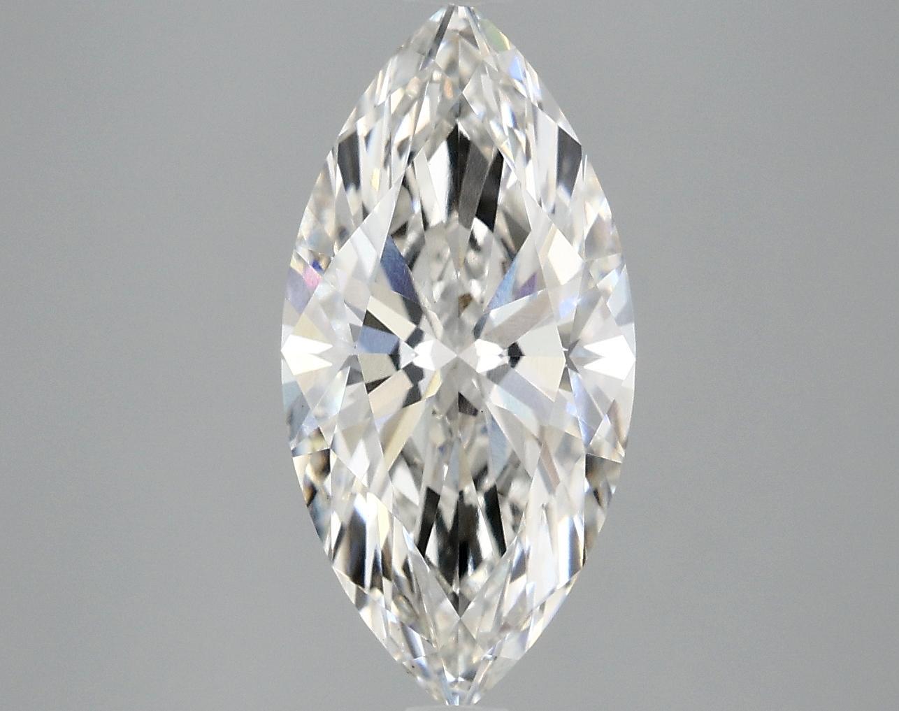 3.08 Carat Marquise Shaped Ideal Cut VS1 IGI Certified Lab Grown Diamond