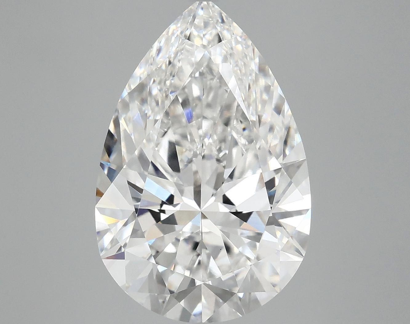 6.01 Carat Pear Shaped Excellent Cut VS1 IGI Certified Lab Grown Diamond
