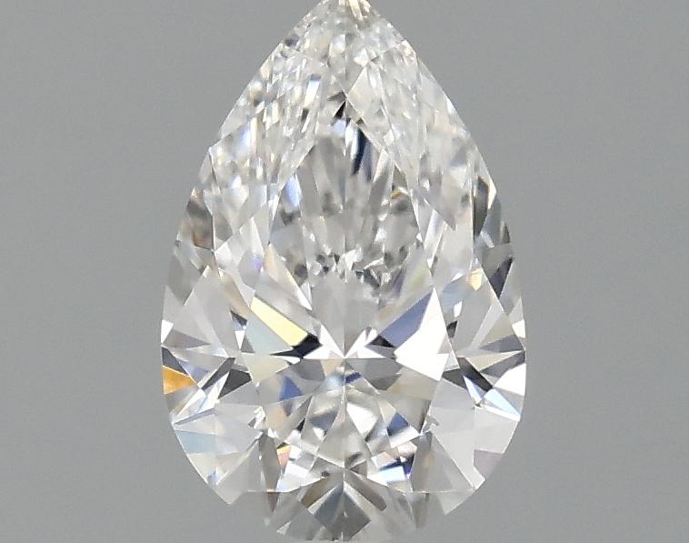 0.98 Carat Pear Shaped Excellent Cut VVS2 IGI Certified Lab Grown Diamond