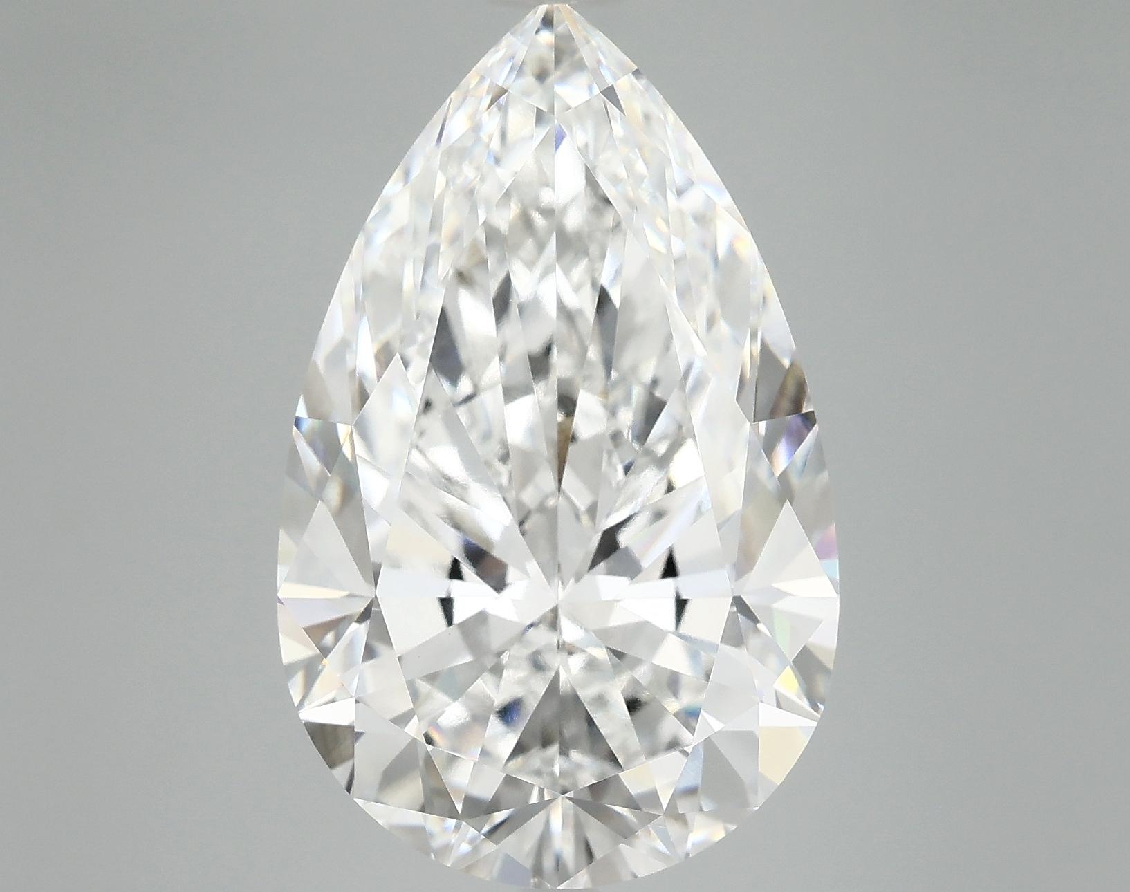 10.52 Carat Pear Shaped Ideal Cut VVS2 IGI Certified Lab Grown Diamond