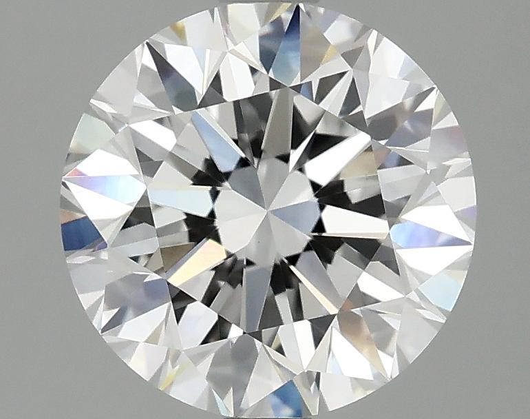 2.59 Carat Round Shaped Excellent Cut VVS2 IGI Certified Lab Grown Diamond