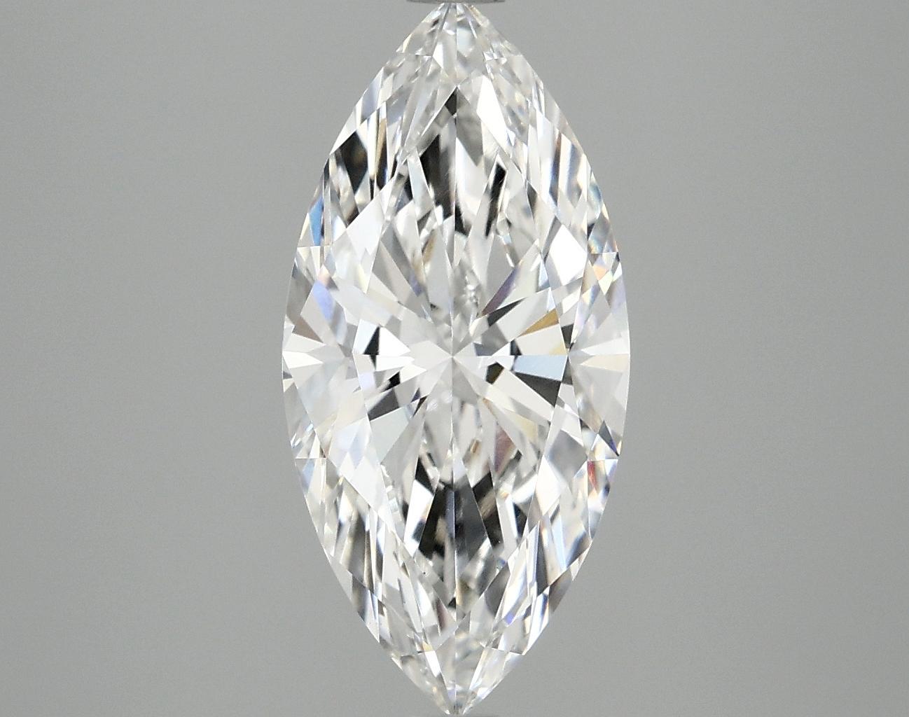 2.7 Carat Marquise Shaped Excellent Cut VS1 IGI Certified Lab Grown Diamond