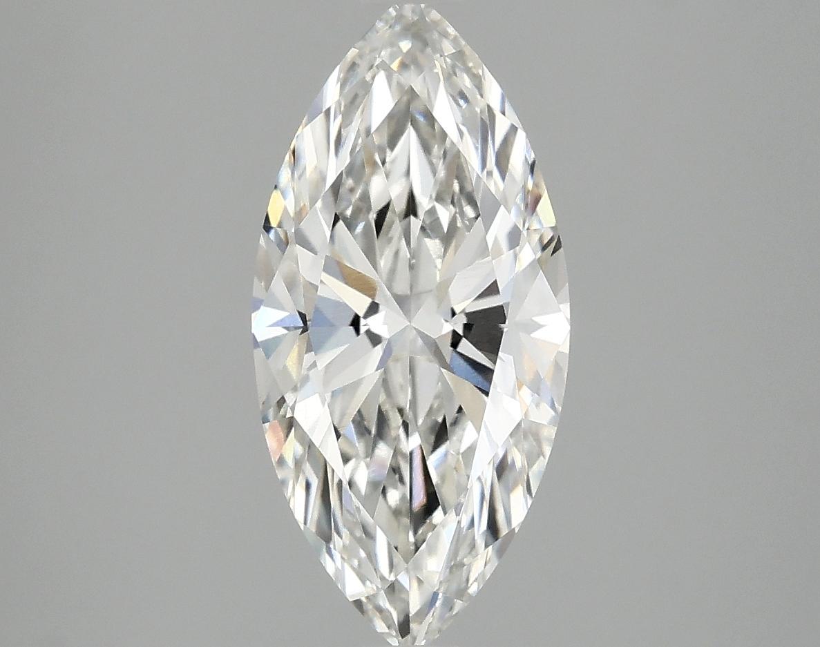 2.5 Carat Marquise Shaped Excellent Cut VVS2 IGI Certified Lab Grown Diamond