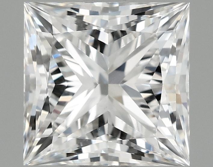 1.52 Carat Princess Shaped Ideal Cut VVS2 IGI Certified Lab Grown Diamond
