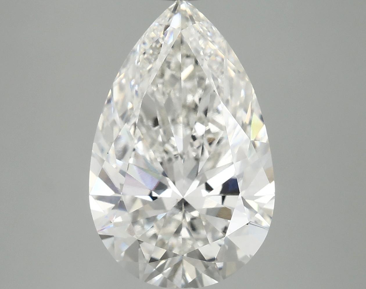 5.01 Carat Pear Shaped Ideal Cut VS1 IGI Certified Lab Grown Diamond