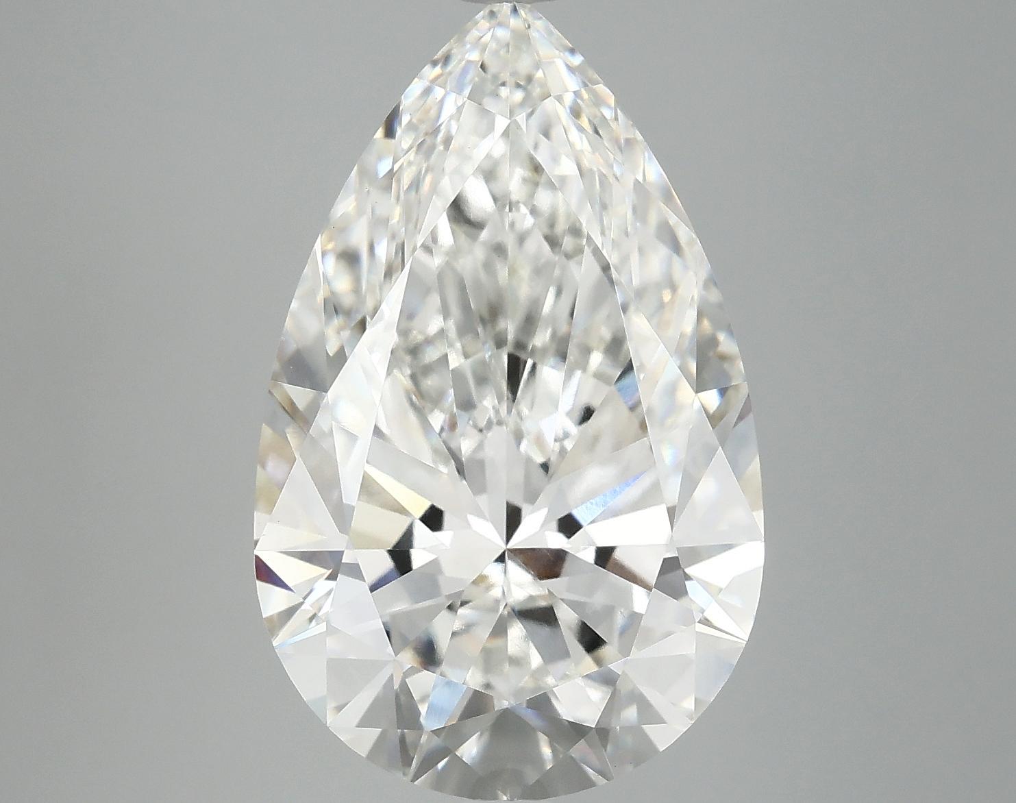 7.3 Carat Pear Shaped Ideal Cut VVS2 IGI Certified Lab Grown Diamond