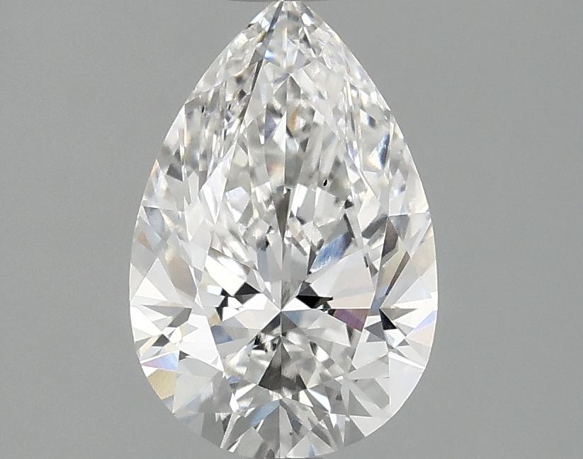 1.6 Carat Pear Shaped Excellent Cut VS2 IGI Certified Lab Grown Diamond