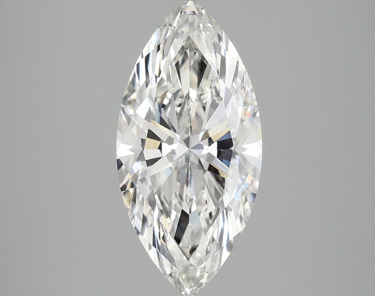2.55 Carat Marquise Shaped Excellent Cut VS1 IGI Certified Lab Grown Diamond