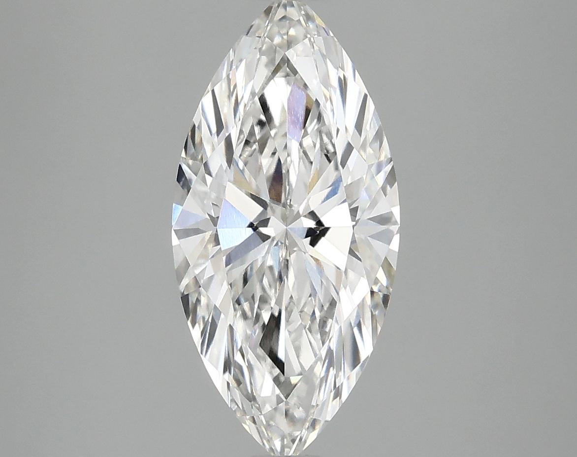 2.3 Carat Marquise Shaped Excellent Cut VVS2 IGI Certified Lab Grown Diamond