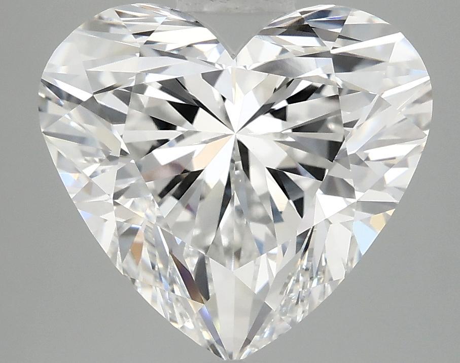5.03 Carat Heart Shaped Ideal Cut VVS2 IGI Certified Lab Grown Diamond