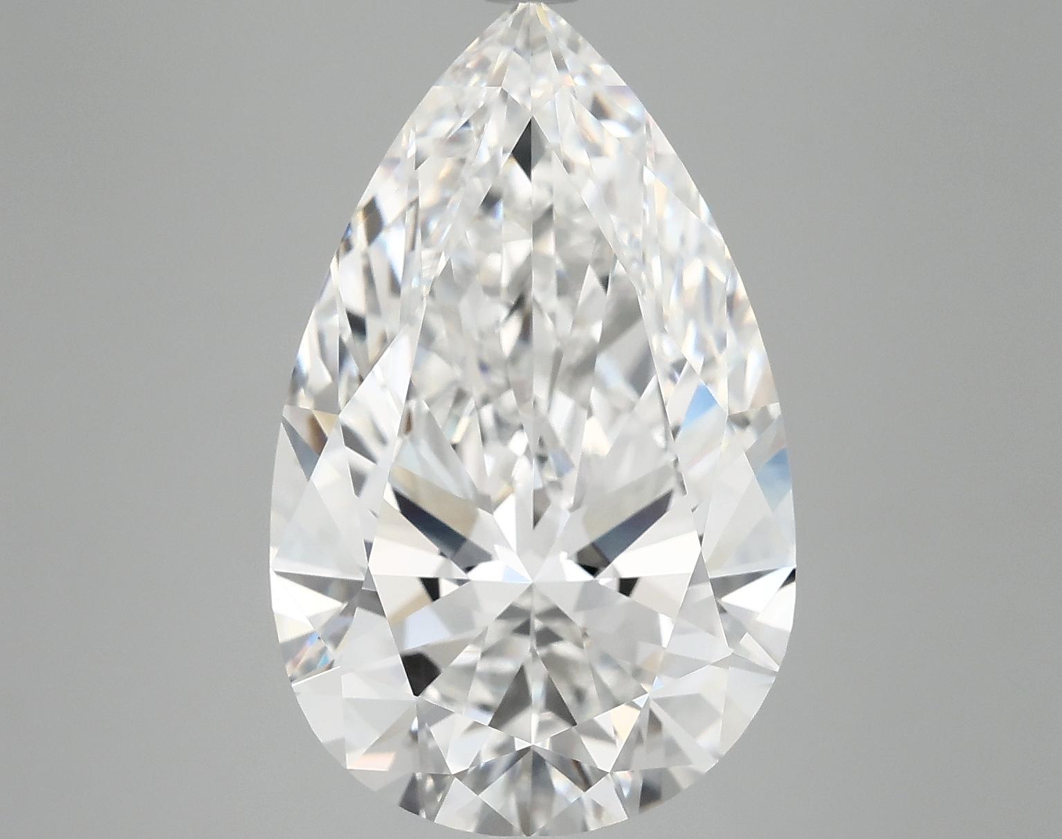 7.79 Carat Pear Shaped Ideal Cut VVS2 IGI Certified Lab Grown Diamond
