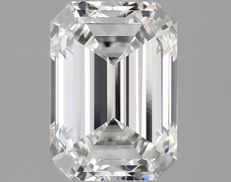 1.9 Carat Emerald Shaped Ideal Cut VS1 IGI Certified Lab Grown Diamond