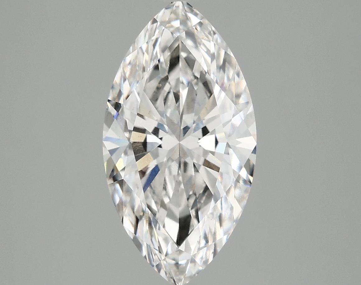 2.56 Carat Marquise Shaped Excellent Cut VS1 IGI Certified Lab Grown Diamond
