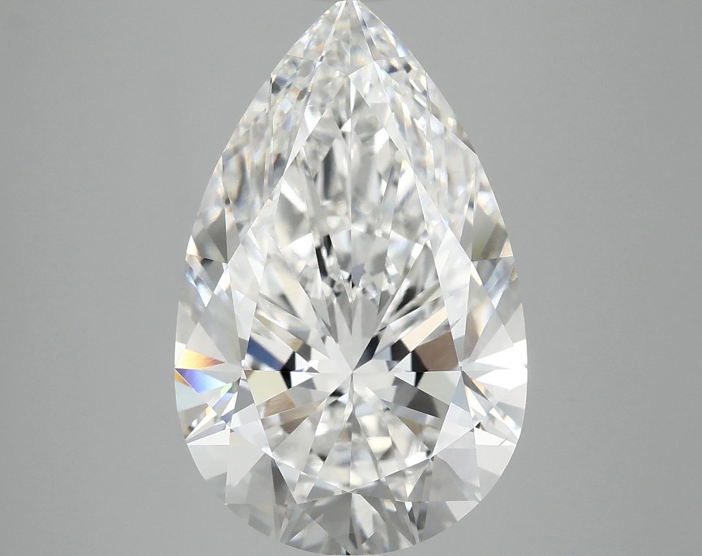 7.04 Carat Pear Shaped Ideal Cut VS1 IGI Certified Lab Grown Diamond