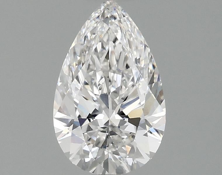 0.97 Carat Pear Shaped Ideal Cut VVS2 IGI Certified Lab Grown Diamond