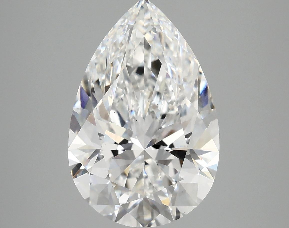 4.04 Carat Pear Shaped Excellent Cut VS2 IGI Certified Lab Grown Diamond