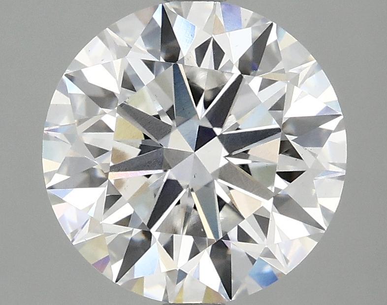 3.08 Carat Round Shaped Excellent Cut VS1 IGI Certified Lab Grown Diamond