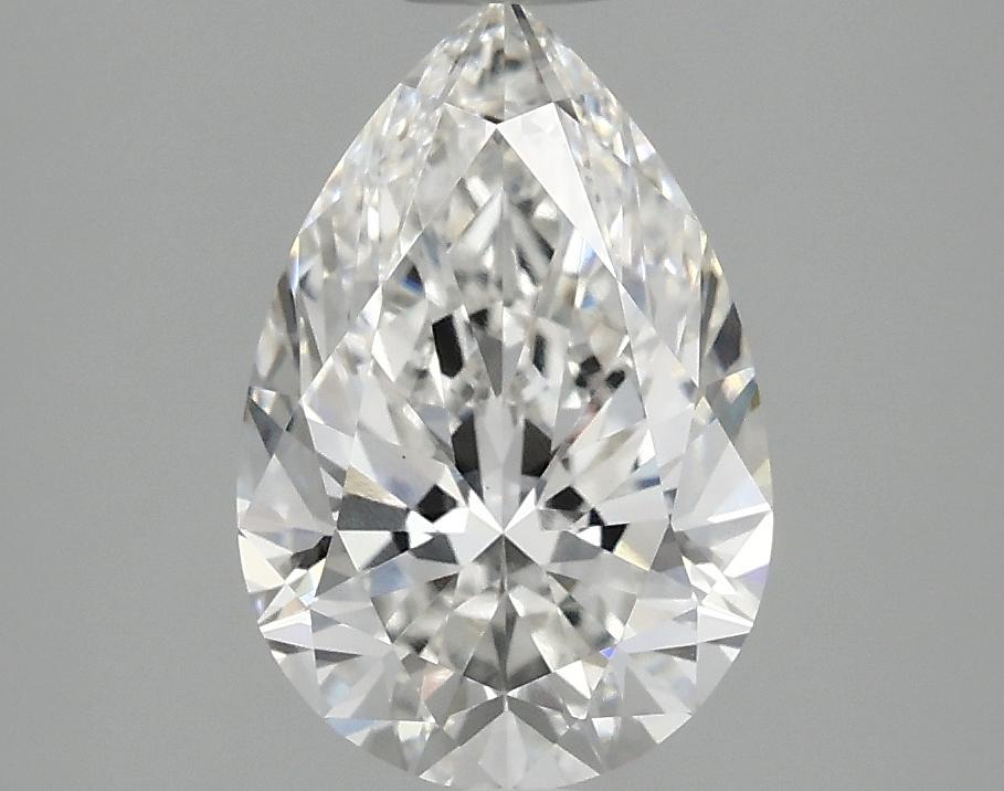 2.07 Carat Pear Shaped Excellent Cut VVS2 IGI Certified Lab Grown Diamond