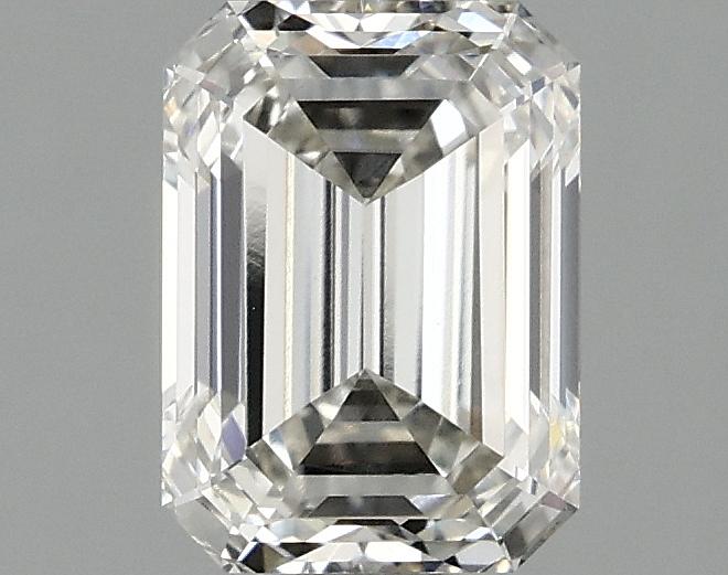 1.59 Carat Emerald Shaped Excellent Cut VVS2 IGI Certified Lab Grown Diamond