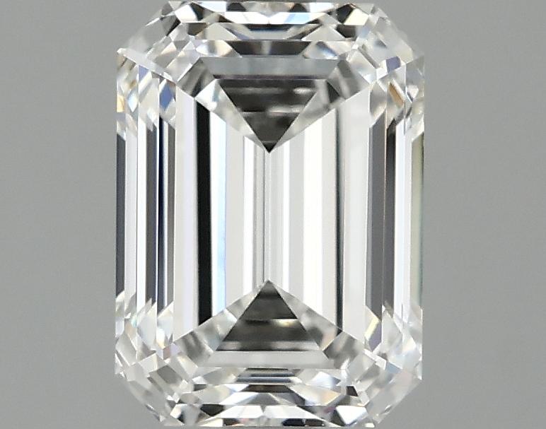 2.07 Carat Emerald Shaped Excellent Cut VVS2 IGI Certified Lab Grown Diamond