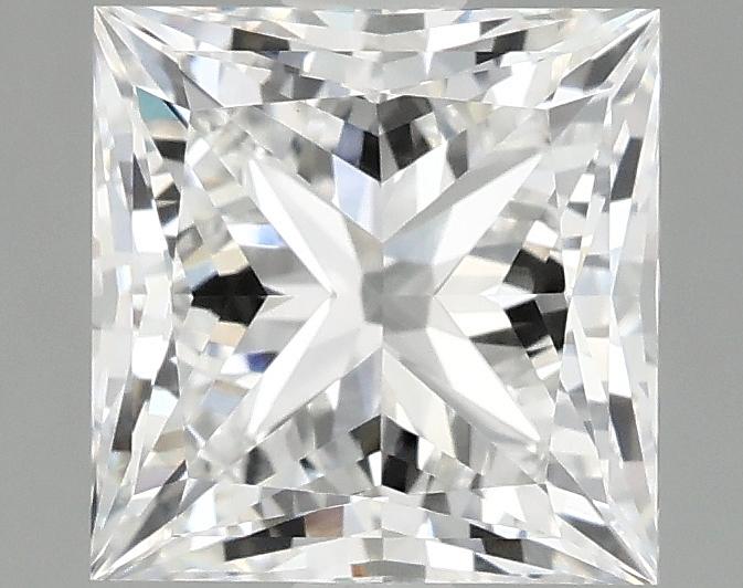 2.1 Carat Princess Shaped Ideal Cut VVS2 IGI Certified Lab Grown Diamond
