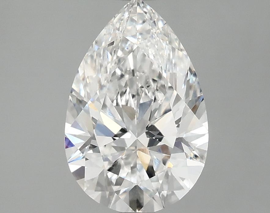 2.07 Carat Pear Shaped Excellent Cut VS1 IGI Certified Lab Grown Diamond